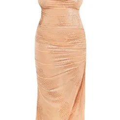 Plus Robe Longue Dévorée Nude Clair à Col Bénitier 9 Plus Robe Longue Dévorée Nude Clair à Col Bénitier -Promos Jupe Éthérée Boutique 0594b6e121b23f8ddfe1821c08df2cf9166a1c3b cne1870 5