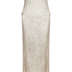 Shape Robe Longue Fendue Sur Les Côtés En Maille Crochet Gris Pierre -Promos Jupe Éthérée Boutique 061fe065d6217c8f992fdc0a8bab6a146eb23faa cnd5174 5