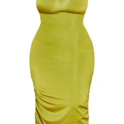 Plus Robe Moulante Longue Vert Olive Froncée à épaule Unique -Promos Jupe Éthérée Boutique 0b8ebf52bbff868cf8236ef4b3fad431c78c468e cmw3142 6