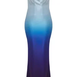 Tall Robe Longue Satinée Bleue à Imprimé Dégradé -Promos Jupe Éthérée Boutique 0ebb259c72450c403180617290ebba84cd416c72 cnd7271 5