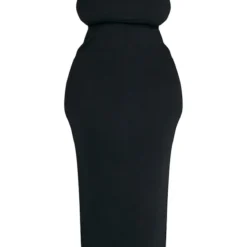 Robe Longue Crêpée Noire Détail Ras-de-cou -Promos Jupe Éthérée Boutique 116ef373682235854c6b82c1df5398b82224c0b1 cnd4973 5