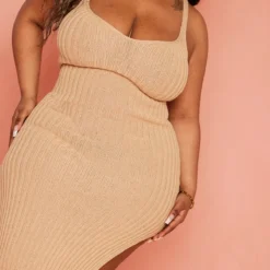 Plus Robe Mi-longue Gris Pierre à Côté Fendu -Promos Jupe Éthérée Boutique 166db7d638ba8983211882e24593e3f9d7cfc2f5 cmy8474 5