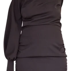 Plus Robe Moulante Tissée Noire Asymétrique Froncée 9 Plus Robe Moulante Tissée Noire Asymétrique Froncée -Promos Jupe Éthérée Boutique 17765ab23d2aefbf88a25a7605b715c299f309cb cne9551 5