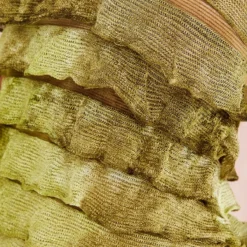 Shape Mini-robe Verte Ombrée Volantée à Dos Nu -Promos Jupe Éthérée Boutique 17c557fbbc905ec85ac2907ca50b27d0db7b1869 cne3663 4