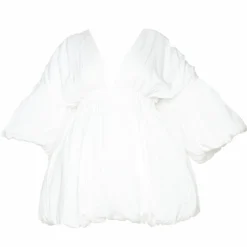 Plus Robe Blanche éclatante Bouffante à Manches Ballon -Promos Jupe Éthérée Boutique 1870fa4a2cad8d1faf6fcddaee01ea83fc171f23 CMZ1290 6