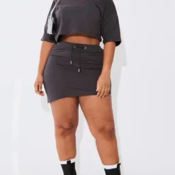 Plus Robe T-shirt Anthracite Découpée 7 Plus Robe T-shirt Anthracite Découpée -Promos Jupe Éthérée Boutique 18d853ae31c6db3b2d5ca3a1f3868f1fedc72a7a cna1591 3