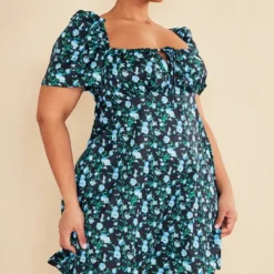 Plus Robe Droite Noire Imprimé Petites Fleurs à Manches Bouffantes 7 Plus Robe Droite Noire Imprimé Petites Fleurs à Manches Bouffantes -Promos Jupe Éthérée Boutique 1953f6543452e6b24d856ba6096dc0614d9f9dcc cnc9715 3