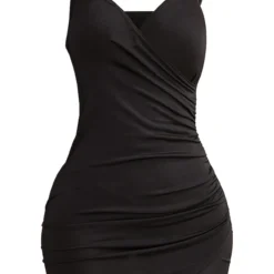 Shape - Robe Moulante Noire à Côté Froncé Et Fines Bretelles 11 Shape - Robe Moulante Noire à Côté Froncé Et Fines Bretelles -Promos Jupe Éthérée Boutique 1a55d3a6ed43d4f99b93fe37a5235736a259ca04 cly0076 6