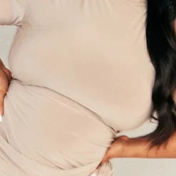 Plus Robe Moulante Taupe Manches Courtes Jupe Portefeuille 8 Plus Robe Moulante Taupe Manches Courtes Jupe Portefeuille -Promos Jupe Éthérée Boutique 1feb87a8f3fa0f0127ee25dc90064eb5f3631c32 cnd5064 4