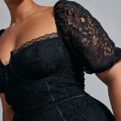 Plus Robe Moulante En Dentelle Noir à Bonnets 8 Plus Robe Moulante En Dentelle Noir à Bonnets -Promos Jupe Éthérée Boutique 216954b4087c46809940efca756b2a5ac8479733 cnc7301 4