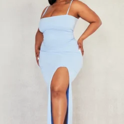 Robe Fendue Mi-longue Crêpée Bleu Cendré -Promos Jupe Éthérée Boutique 227f5b428f88f5df680d340ceff8e21a081bb1d1 cnd4979 3