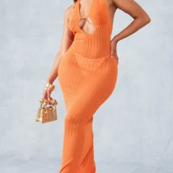 Shape Robe Longue En Maille Tricot Orange à Dos Nu -Promos Jupe Éthérée Boutique 22b7e23a1aab0ad040ff3d89a27a44ccd7baeab9 cne0392 3