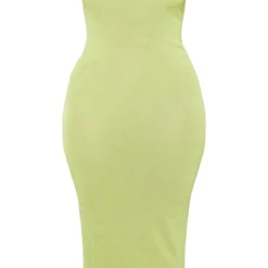 Shape Robe Longue Transparente Vert Citron à Bretelles -Promos Jupe Éthérée Boutique 24665acce00697390feeefc742bbc10eb0343a12 cnd5367 5