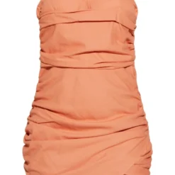 Petite Mini Robe Froncée En Effet Lin Argile -Promos Jupe Éthérée Boutique 293ca1c8b3438fa66de3adbf7b46dd01c121add0 cnd7082 5