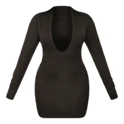 Shape Robe Noire En Crêpe Très Décolletée -Promos Jupe Éthérée Boutique 2af4f6973f9f3bd1dfadede34cba392f0b6569aa cnd7482 5