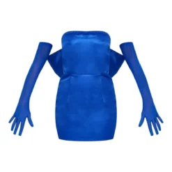 Petite Robe Moulante Bleue à Noeud Et Gants -Promos Jupe Éthérée Boutique 2b1fb5b2f4b45cdc623bc60824b30a24e488ad58 cnb3027 5