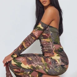 Tall Robe Mi-longue Orange à Imprimé Camouflage Et épaules Dénudées -Promos Jupe Éthérée Boutique 2fd37987893b4bfab2e2c55f4938d5284f65b938 cnd3416 4