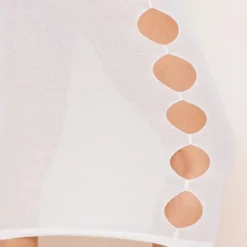 Maternité Robe De Grossesse Mi-longue En Maille Tricot Crème Transparente à Manche Unique -Promos Jupe Éthérée Boutique 30bfbfc2642d2ba72d1d32f982c501f68fde3f63 cmw5507 5