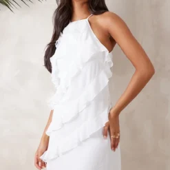 Tall Robe Longue Volantée Blanche à Bretelles -Promos Jupe Éthérée Boutique 36a3e2731efc714deccdcb9102f91c1c4777c71e cnd3481 4