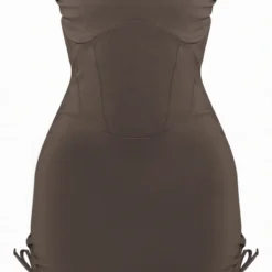 Petite Robe Moulante Kaki Cintrée à Lacets 9 Petite Robe Moulante Kaki Cintrée à Lacets -Promos Jupe Éthérée Boutique 3c05090b86f50bbec3174b05fde0ac98808a1b1b cnd4172 5