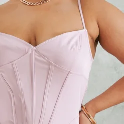 Plus Robe Moulante Rose Cendré Détail Bretelles -Promos Jupe Éthérée Boutique 407a3fac085fa09ec7cf259b5d904bf926dc30f3 cnd4872 4