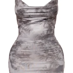 Shape Robe Très Moulante à Tie & Dye Noire Et Col Bénitier -Promos Jupe Éthérée Boutique 4123ffafba0d17d3ca4fb199e350d55e274ef4eb cmh4407 3