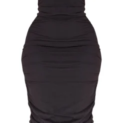 Shape Robe Mi-longue Bustier En Mesh Noir à Corset Froncé -Promos Jupe Éthérée Boutique 44670b2e26259e9d204355f5ef5ec9e74174365e cnb0865 5