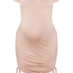 Logic Maternité Robe T-shirt De Grossesse Gris Pierre à Côtés Froncés -Promos Jupe Éthérée Boutique 460d6b67643e73a3305d980dcfe85bdc7811fa87 cne8211 5