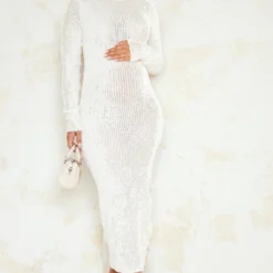 Maternité Robe De Grossesse Fendue Mi-longue Texturée Crème -Promos Jupe Éthérée Boutique 4fecaaf27c6d2bd792a0312686d25b508f3e85e2 cnd3130 3