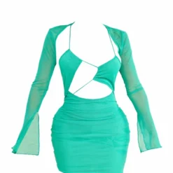 Shape Robe Moulante En Mesh Vert Vif Superposé à Lacets -Promos Jupe Éthérée Boutique 50e20dfbc896c84514dd1cf302de7c30fc3e1ee1 cne5268 5