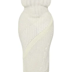 Plus Robe Longue En Maille Tricot Crème à Dos échancré -Promos Jupe Éthérée Boutique 5214d6235034f975b4b24d546d1f43e8d50b88c1 cne0652 5