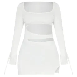 Shape Mini Robe Douce Sans Coutures Blanche à Découpes Et Col Carré 9 Shape Mini Robe Douce Sans Coutures Blanche à Découpes Et Col Carré -Promos Jupe Éthérée Boutique 52262c6b160ae45b747b458c88c44f8b1059c07a cnd5163 5