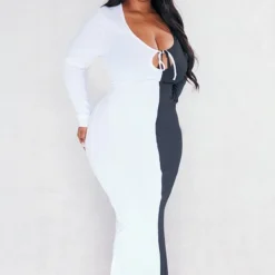 Plus Robe Longue Noire à Deux Tons -Promos Jupe Éthérée Boutique 52a5efbef47a2f64cd13b6bae1e295dcedcec732 cnd7337 3