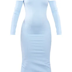 Maternité Robe De Grossesse Longue Côtelée Bleu Clair à Détail Contours 9 Maternité Robe De Grossesse Longue Côtelée Bleu Clair à Détail Contours -Promos Jupe Éthérée Boutique 5a816dded8e3258eeeae9128847dc687ab13ad8e cnd3254 5