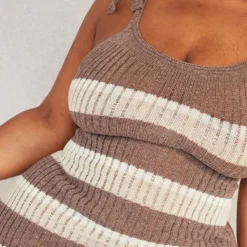 Plus Robe Moulante En Maille Tricot Gris Pierre à Rayures 8 Plus Robe Moulante En Maille Tricot Gris Pierre à Rayures -Promos Jupe Éthérée Boutique 5c2051416b43156454edc9746ee67d965be4fc09 cnd9065 4