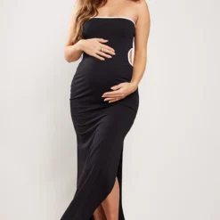 Maternité Robe De Grossesse Longue Noire à Découpes Contrastantes 7 Maternité Robe De Grossesse Longue Noire à Découpes Contrastantes -Promos Jupe Éthérée Boutique 5c47e5f08d17298cf389ab0733c432694f73f4da cne2317 3
