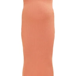 Maternité Robe De Grossesse Longue En Maille Tricot Argile à Bretelles -Promos Jupe Éthérée Boutique 634d734d0857896a881e76d7e249cc79ef3c1b5a cnd3112 5