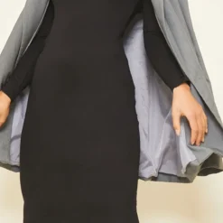 Petite Robe Mi-longue Noire En Jersey à Manches Longues -Promos Jupe Éthérée Boutique 66f13ecb3be68395f83fe8f3f4d766c01634f901 cmf7062 4