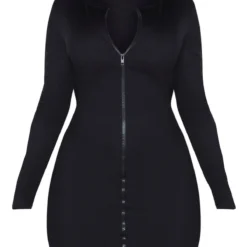 Shape Robe Moulante Manches Longues Zippée Noire En Maille Côtelée Large 7 Shape Robe Moulante Manches Longues Zippée Noire En Maille Côtelée Large -Promos Jupe Éthérée Boutique 67d99e8451204f3f4b1d943ec01f6b2411cf7409 cmg9635 3