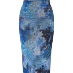 Plus Robe Longue Bustier En Mesh Gris Imprimé Abstrait -Promos Jupe Éthérée Boutique 682533895dafefee5b6242b9ed759dcfd45a4186 cna9994 5