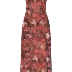 Tall Robe Longue Fleurie Rose à Col Bénitier -Promos Jupe Éthérée Boutique 6930fc3cc79bc94864f40c8bd67baf53e0f395ff cnd3395 5