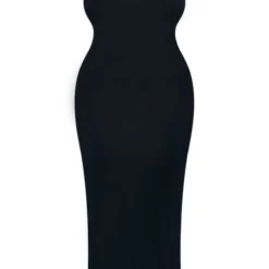 Plus Robe Longue Noire à Col Montant -Promos Jupe Éthérée Boutique 69a5e044a4b3596147bd82cf86d5d4c8df08a9e8 cnc5212 5