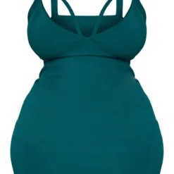 Plus Robe Moulante Vert émeraude à Bretelles -Promos Jupe Éthérée Boutique 6cb5c2848b9d972a31b3e592ace0ed150bd4fce0 cnb6949 5