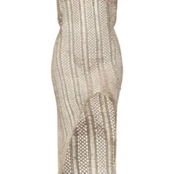 Petite Robe Dorée En Maille Tricot Pailletée à Dos Nu -Promos Jupe Éthérée Boutique 6d23e8c95da625eaf9e9a98ac2fcd4a38902405d cne2220 5