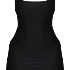 Shape Robe Moulante Disco Sculpt Noire à Bretelles Spaghetti -Promos Jupe Éthérée Boutique 71759cfc47d08211dc26bbbf3c3d724189e96832 cnc1725 5