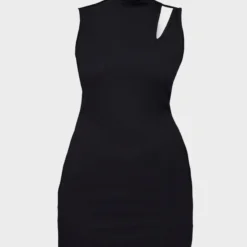 Plus Robe Moulante Côtelée Noire à Col Montant Et Découpes 9 Plus Robe Moulante Côtelée Noire à Col Montant Et Découpes -Promos Jupe Éthérée Boutique 757eedd6d93f42c5533fab2e88f0e4e6216f7f93 cnd2485 5