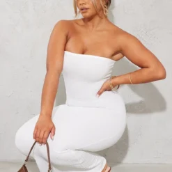 Shape Robe Bustier Mi-longue Blanche Texturée -Promos Jupe Éthérée Boutique 79a554c9b592e8295e92b466d702ff0ebd168070 cna2346 4