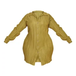 Plus Robe Chemise Plissée Vert Olive -Promos Jupe Éthérée Boutique 79afa4f44ea11fa620014d661cb947ad0b9e2635 cmy8459 6