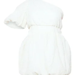 Plus Robe Bouffante Texturée Crème à épaule Unique -Promos Jupe Éthérée Boutique 7a35a7ea4467eab7b3c527048289d9bfc6b9e2a5 cne0769 5