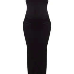 Maternité Robe De Grossesse Longue Noire à Dos Nu -Promos Jupe Éthérée Boutique 7ba070bd6622138efba81dee5b5366692f8b7875 cnf1274 5